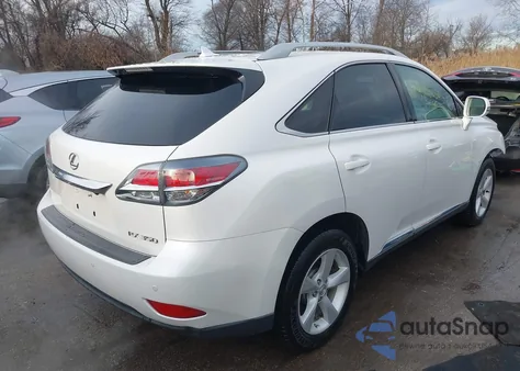 2013 Lexus Rx 350 z USA, uszkodzony, nr VIN 2T2BK1BA9DC189916
